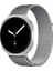 Samsung Galaxy Watch 8 Uyumlu 46 44 40MM Milanese Metal Hasır Mıknatıslı Kordon Paslanmaz Çelik 2
