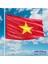 Vietnam Bayrağı - 100x150 cm (1 metre x 1,5 metre) - Raşel Kumaş 1