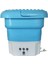 Katlanabilir, Hafif Mavi Çamaşır Küveti, Pratik ve Taşınabilir Kullanım Için Ideal 1