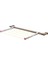 Ayarlanabilir Alüminyum Cam Balkon Çamaşır Askılığı 25X60–30X80 Gri Renk 1