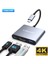 Type-C Girişli 3'ü 1'Arada HDMI 4K+Pd 100W+Usb 3.0 5Gbps.Çeviri Adaptör Ce Lisanslı Orjinal 1