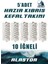 Hazır 5'li Kefal Için 10 Iğneli Kıbrıs Takımı 5'li Paket Hazır Kıbrıs Kefal Takımı 5'li Set 1