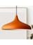 Modern Turuncu Tavan Avizesi | Retro Minimal Sarkıt Lamba | E27 Duylu Metal Gövde | Salon - Mutfak - Kafe Aydınlatması 1
