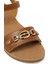 325050.Z 5fx Kahverengi Kadın Düz Sandalet 7