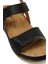 104424.Z5FX Siyah Kadın Comfort Sandalet 7