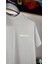 Taş Rengi Nakış Logolu Erkek T-Shirt 2