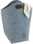 Gbmotıon Gri Keçe Çamaşır Sepeti – 60X45X25 Cm, Katlanabilir, Taşınabilir Saplı, Oyuncak & Kirli Sepeti 67,5 Litre 2