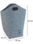 Gbmotıon Gri Keçe Çamaşır Sepeti – 60X45X25 Cm, Katlanabilir, Taşınabilir Saplı, Oyuncak & Kirli Sepeti 67,5 Litre 4