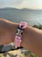Pembe Paracord Bileklik 16 cm 1