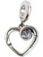 Gümüş Işıltılı Me Kalp Always Pan Tasarım Bileklik Uyumlu Kadın Charm 1 Sevgililer Günü Hediye 1