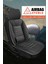 Mitsubishi Lancer Stone Deri Beyaz Oto Koltuk Kılıfı - Üniversal 5 Koltuk Tam Set 3