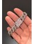 Çalıkaksesuar 12MM Iced Out Cuban Chain Erkek Bileklik 4
