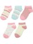 Color Dot 5 Lı Ptk-G 5fx Pembe Kız Çocuk 5'li Patik Çorap 1