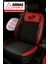 Seat Leon Thor Tay Tüyü Kırmızı Üniversal Oto Koltuk Kılıfı 3