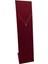Süet Kumaş Bordo Renk Ayaklı Takı Sergileme Standı 40/10 cm 1