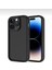 Apple Iphone 13 Pro Max Uyumlu Ultra Ince Yumuşak Soft Tasarım Renkli Silikon Kılıf Siyah 5