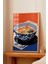 Ahşap Çerçeveli Tablo, Ramen Kasesi Japon Tarzı Illüstrasyon, Mutfak Dekoru Poster No: 108014 2