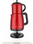 2200 W Çelik Çay Makinesi, Kırmızı Renk, Pratik ve Şık Tasarım 3