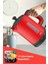 Kırmızı 2200W Cam Demlikli Çay ve Su Isıtıcı, Sağlıklı ve Şık Tasarım 4
