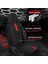 Renault Megane 2 Oniks Kırmızı 2+1 Oto Koltuk Kılıfı 5