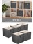 5'li Dolap Içi Düzenleyici Set, Çok Amaçlı Saklama Sepeti, Gri, 33X30X30 cm 1