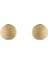 Bej - Altın Küpe Disco Champagne Earrings 1