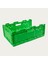 Katlanabilir Plastik Kasa 40X60X22 Cm, Taşıma ve Saklama, Yeşil Renk 2