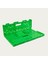 Katlanabilir Plastik Kasa 40X60X22 Cm, Taşıma ve Saklama, Yeşil Renk 4