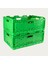 Katlanabilir Plastik Kasa 40X60X22 Cm, Taşıma ve Saklama, Yeşil Renk 6