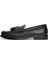 Siyah Erkek Klasik Ayakkabı Hılfıger Tassel Lth Loafer 3