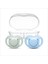 Ortodontik Silikon Emzik 2'li Powder Green&blue 0+ Ay (Sterilizasyon/saklama Kutulu) 1