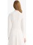 Slim Fit Dar Kesim Fitilli Kaşkorse Uzun Kollu Tunik F7136AX25AU 6