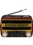 Renkli Bluetooth Nostaljik Radyo USB Mp3 Çalar RT-310 1