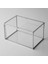 Şeffaf Cam Kapaklı Takı Kutusu, Organizer, Nişan, Gri, 15X10X8CM 5