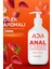 250 ml Çilek Aromalı Jel + 19 cm Skrotu ml u Dildo Seti – Vaku ml u Gerçekçi Tasarım 1