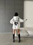 3 Iplik Şardonlu Oversize Compact True Baskılı Sweat Beyaz 2