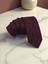 Geometrik Desen Bordo Kravat & Mendil 3