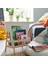 Flısat Raf 49 x 28 x 41 cm Çocuk Odası Uyumlu Huş Renk Kitaplık 3