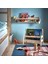 Flısat Raf 49 x 28 x 41 cm Çocuk Odası Uyumlu Huş Renk Kitaplık 4