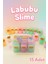 Labubu Hazır Slime 15'li Slime Ele Yapışmaz Hazır Slaym Renkli 15 Adet 2