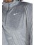 Dri-Fit Element Çeyrek Fermuar Kadın Gri Uzun Kollu T-Shirt 5