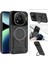 Xiaomi Redmi Note 14 Pro 4g Kılıf Kamera Lens Korumalı Halka Standlı Kapak Magsafe Destekli 2