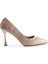 Elise Premium Bej Kadın Stiletto 2