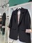 Mıssesse Astarlı Blazer Ceket 6002 - Siyah - M 1