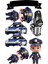 Polis Yenilebilir Cupcake ve Pasta Resim Baskı 1