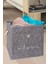 Gri Keçe Raf Organizer, Saklama Kutusu, 30X30X30 Cm, 27 Litre 3