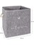 Gri Keçe Raf Organizer, Saklama Kutusu, 30X30X30 Cm, 27 Litre 4