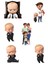 Baby Boss Yenilebilir Cupcake ve Pasta Resim Baskı 1