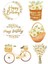 Papatya Yenilebilir Cupcake ve Pasta Resim Baskı 1