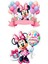 Minnie Mouse Yenilebilir Cupcake ve Pasta Resim Baskı 1